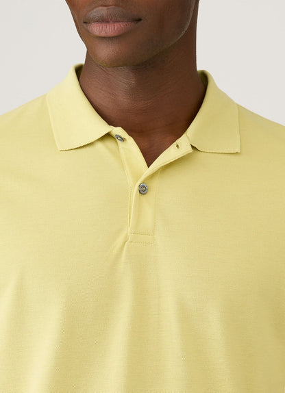 Mens Pique Polo Shirt In Avocado Mpol1028 Gniw