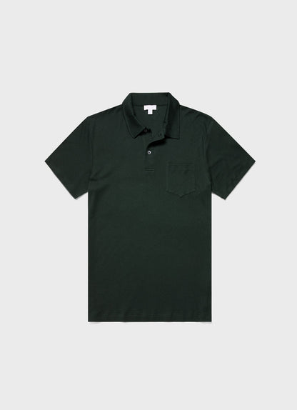 Men S Sea Island Ss Polo Shirt In Seaweed Mpol1048 Gnfq