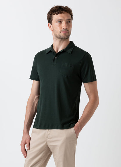 Men S Sea Island Ss Polo Shirt In Seaweed Mpol1048 Gnfq