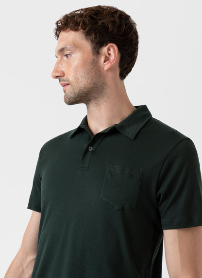 Men S Sea Island Ss Polo Shirt In Seaweed Mpol1048 Gnfq