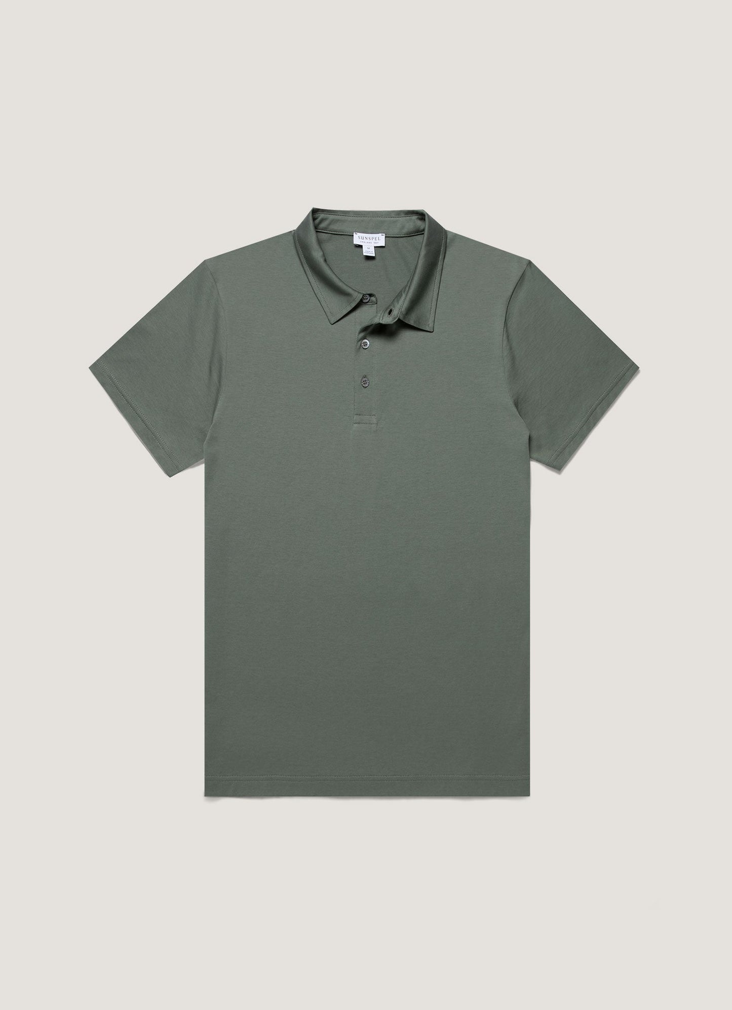 Mens Classic Jersey Polo Shirt In Dusk Green Mpol1052 Gnij