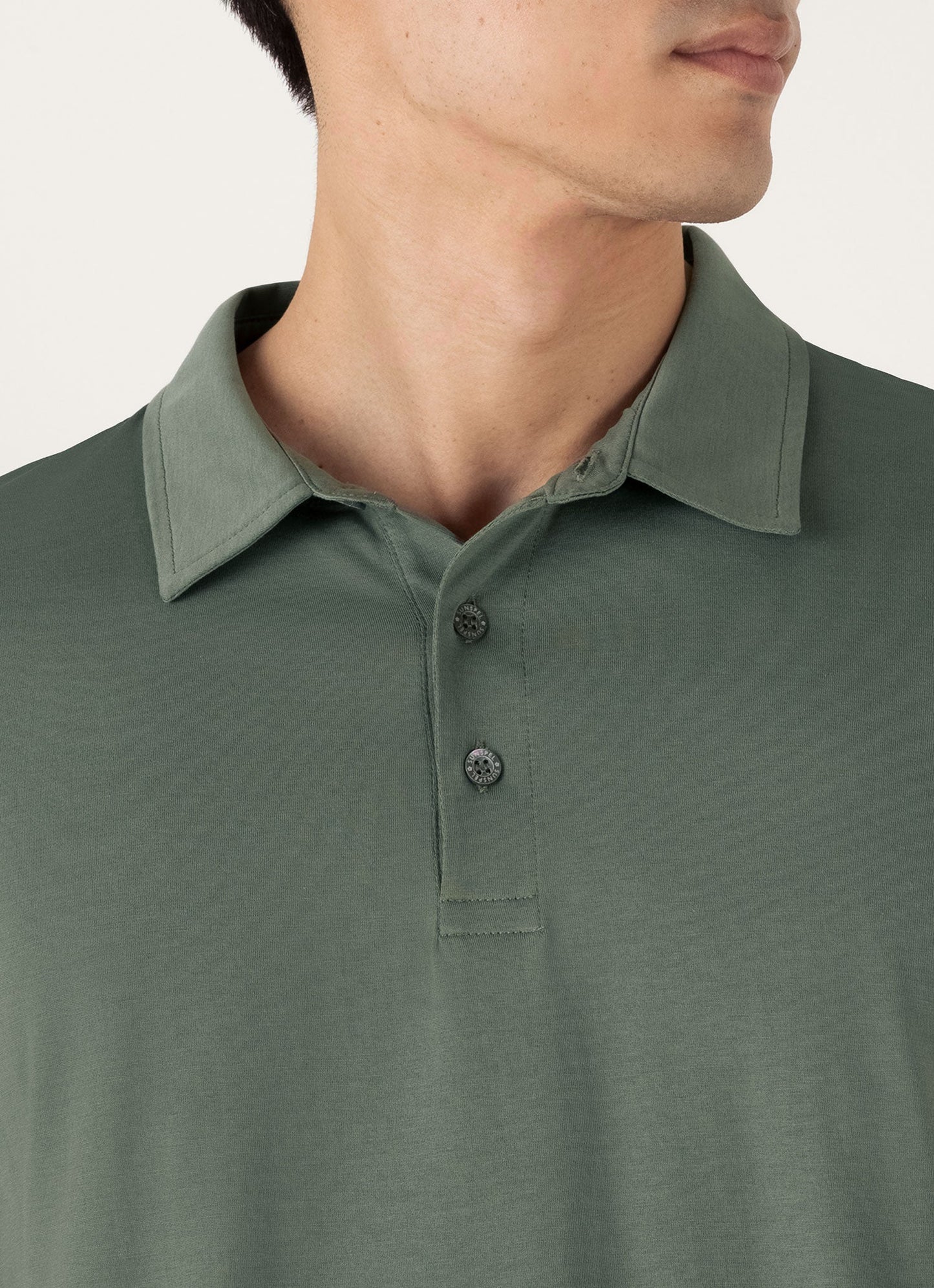 Mens Classic Jersey Polo Shirt In Dusk Green Mpol1052 Gnij