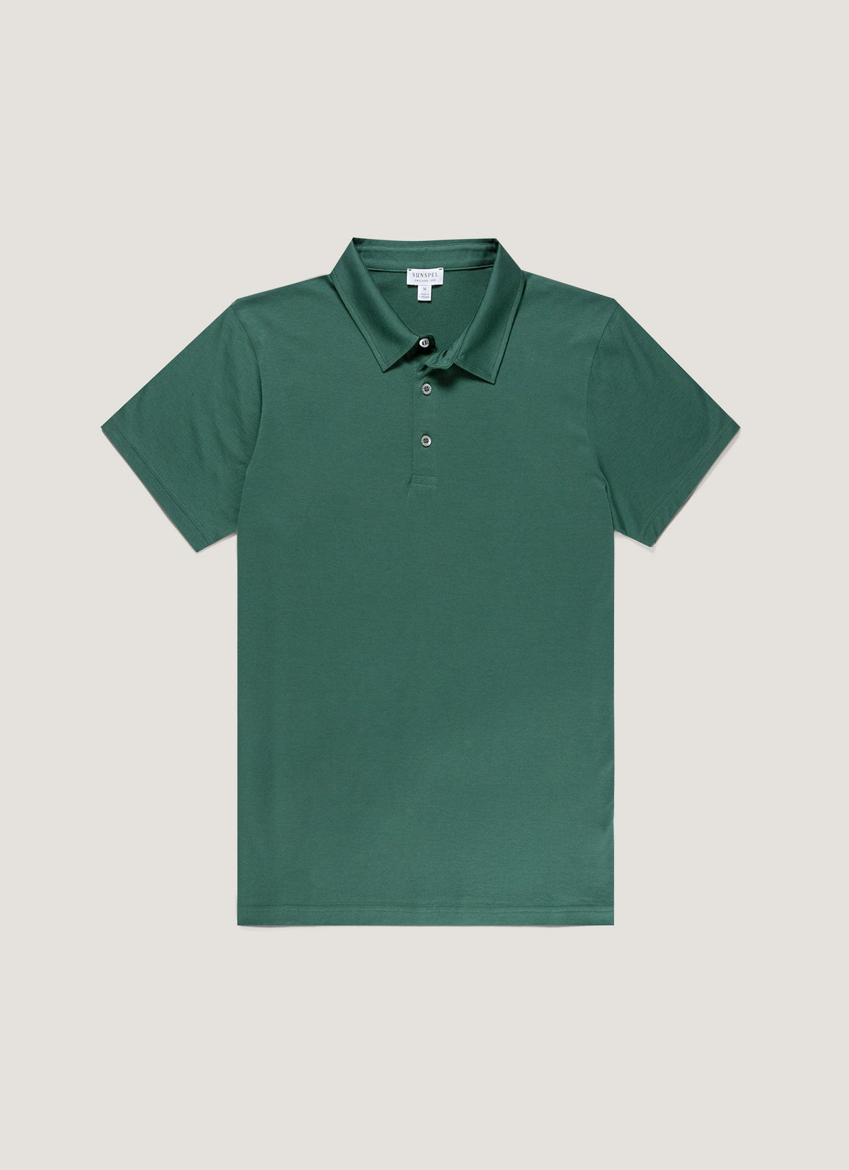Mens Classic Jersey Polo Shirt In Forest Mpol1052 Gnjd