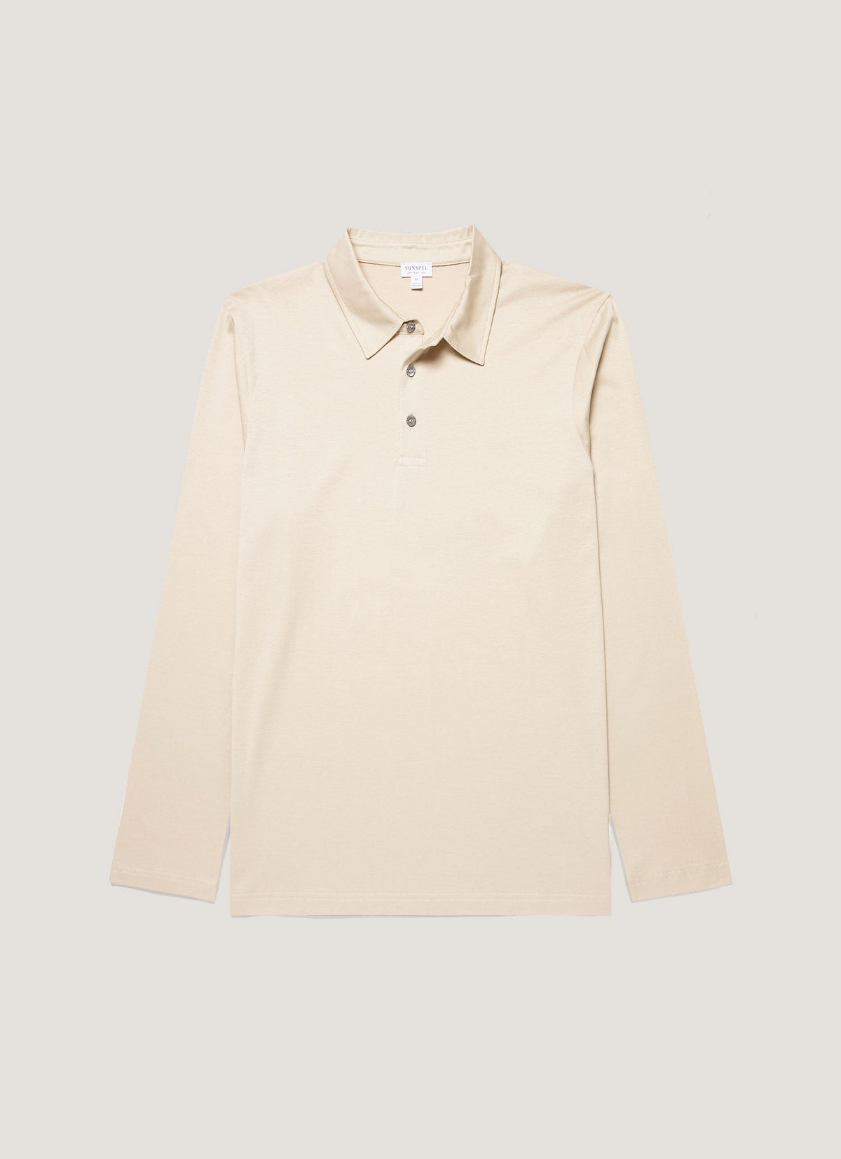 Mens Long Sleeve Classic Jersey Polo Shirt In Hazelwood Mpol1054 Brgt