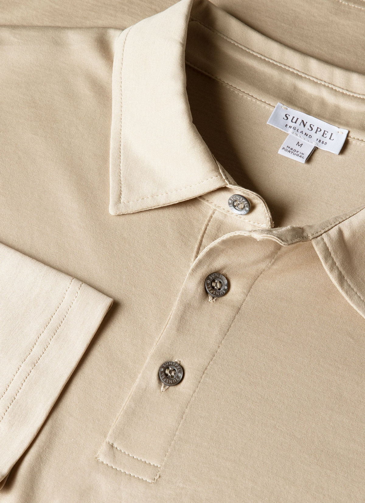 Mens Long Sleeve Classic Jersey Polo Shirt In Hazelwood Mpol1054 Brgt