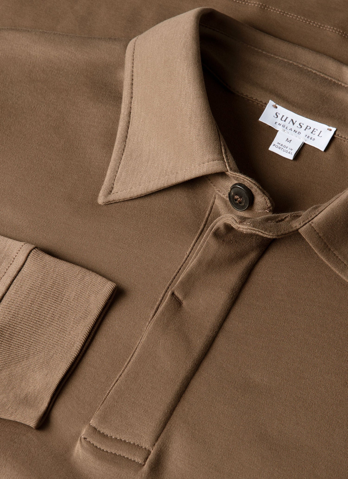 Mens Heavyweight Rugby Polo Shirt In Dark Cedar Mpol1066 Brgr