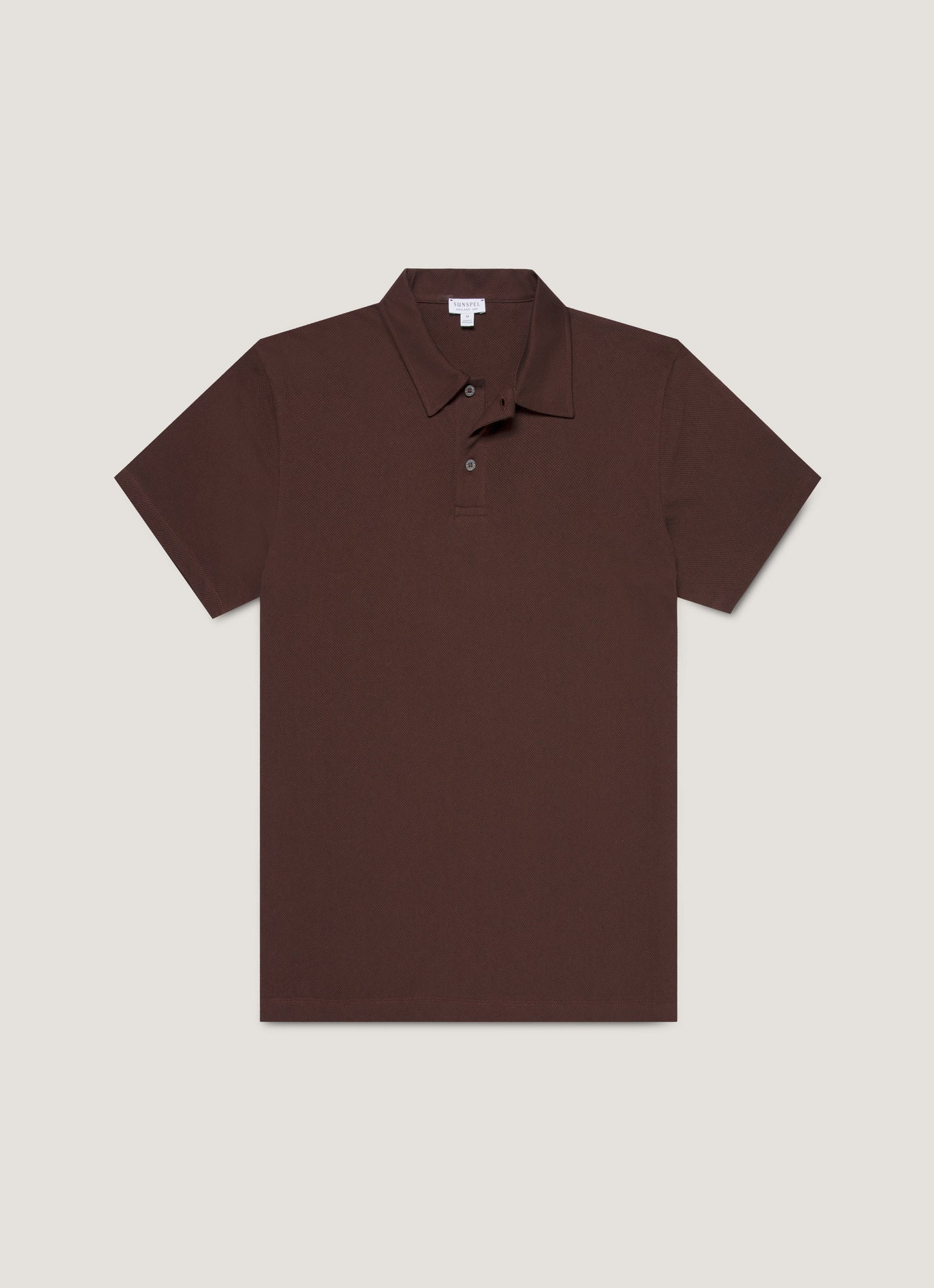 Mens Regular Fit Riviera Polo Shirt In Bakelite Mpol1076 Rdel
