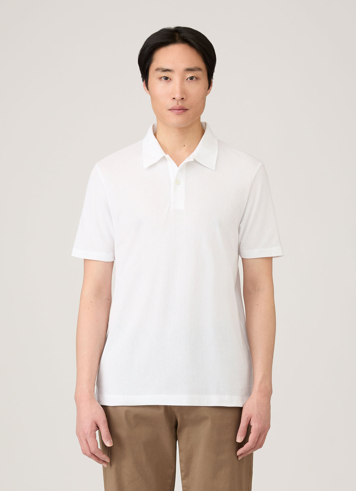 Mens Regular Fit Riviera Polo Shirt In White Mpol1076 Whaa