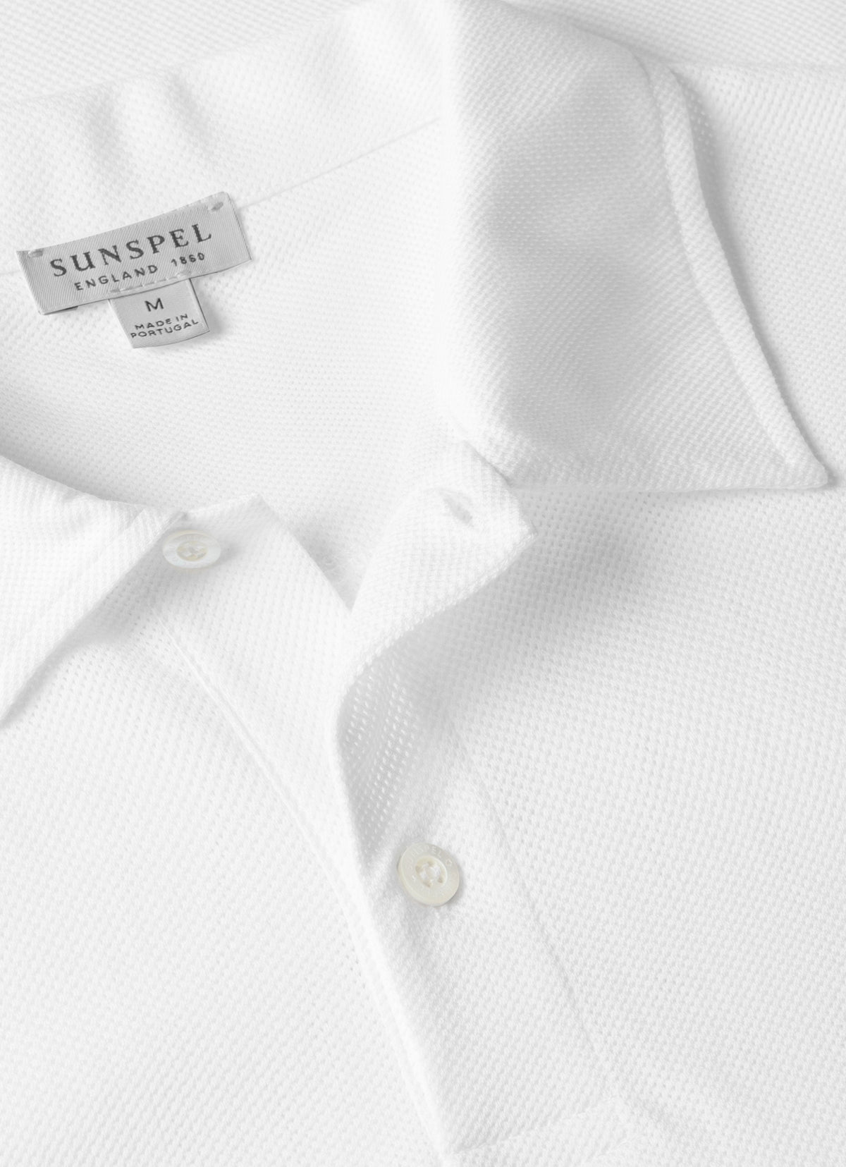 Mens Regular Fit Riviera Polo Shirt In White Mpol1076 Whaa