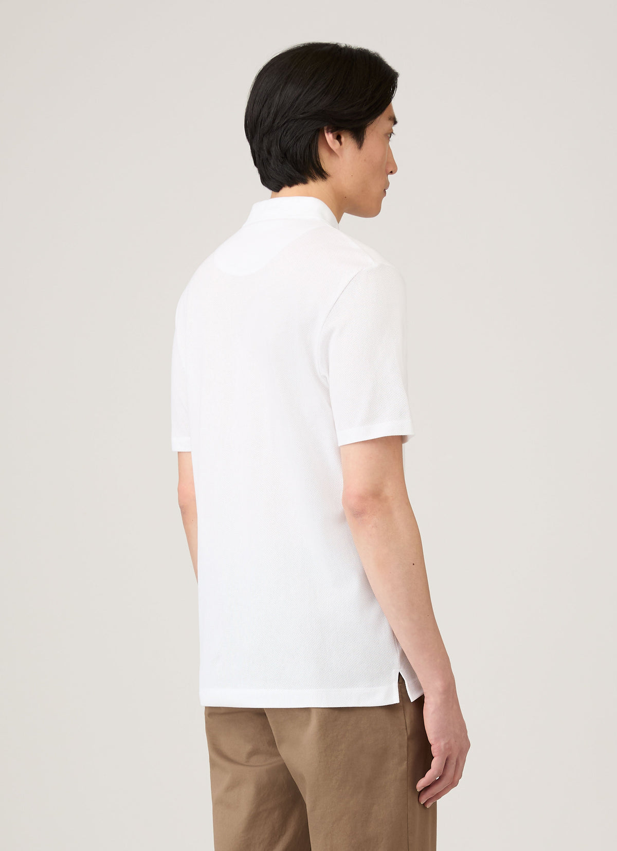 Mens Regular Fit Riviera Polo Shirt In White Mpol1076 Whaa