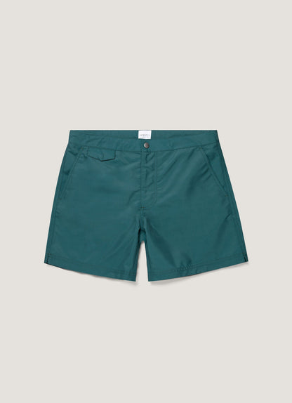 Mens Tailored Swim Shorts In Forest Mshr3704 Gnjd