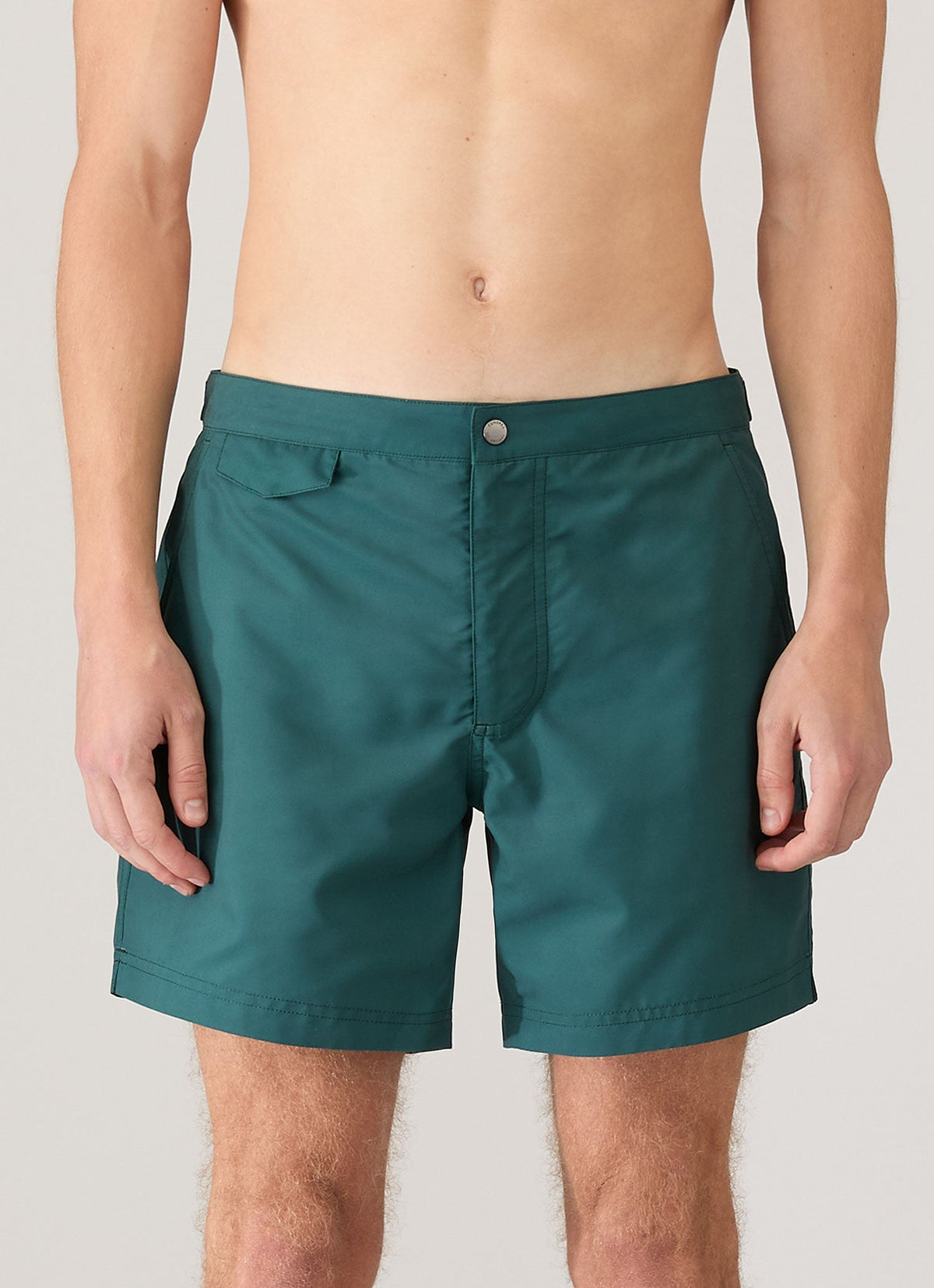 Mens Tailored Swim Shorts In Forest Mshr3704 Gnjd