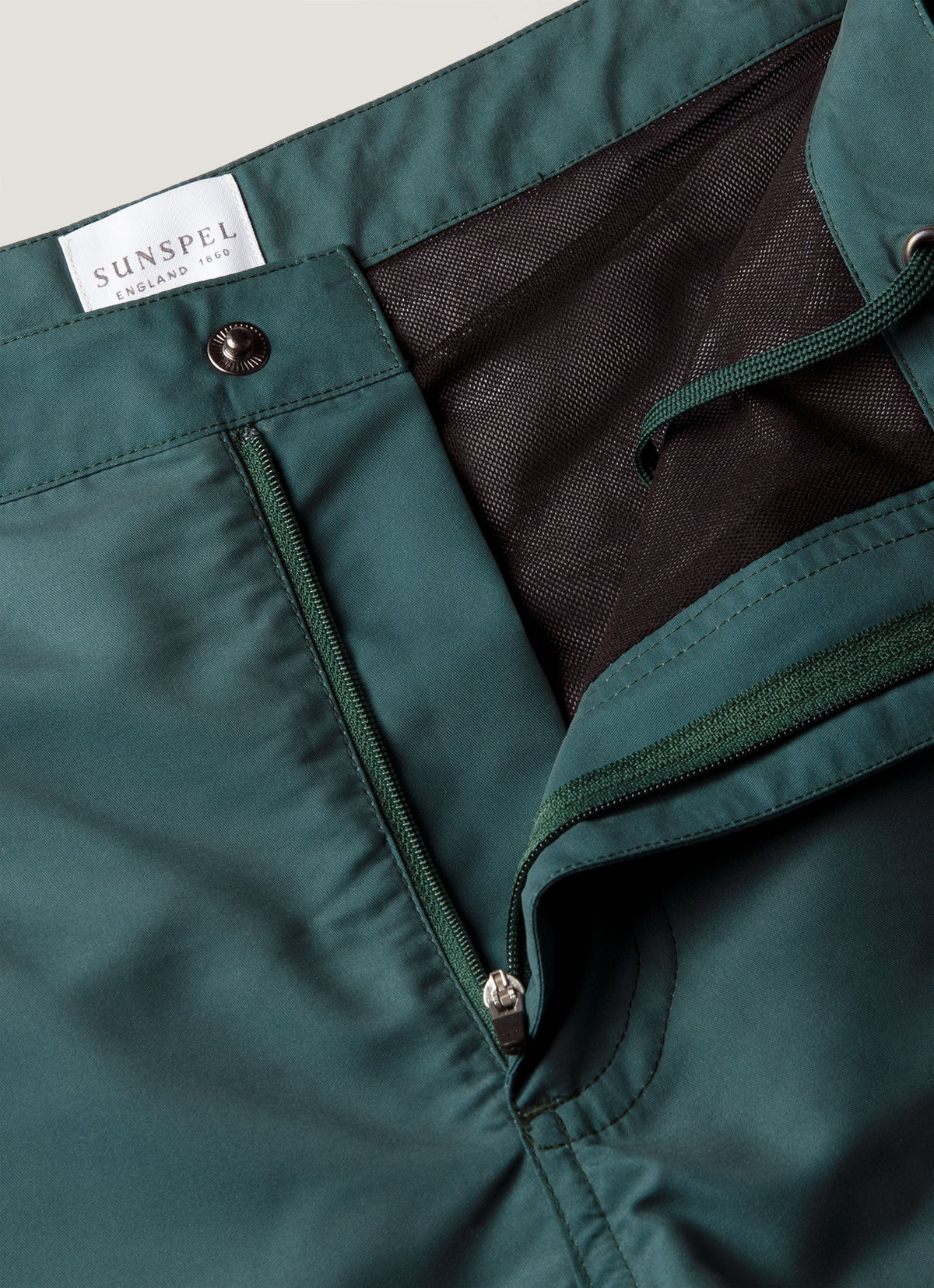 Mens Tailored Swim Shorts In Forest Mshr3704 Gnjd
