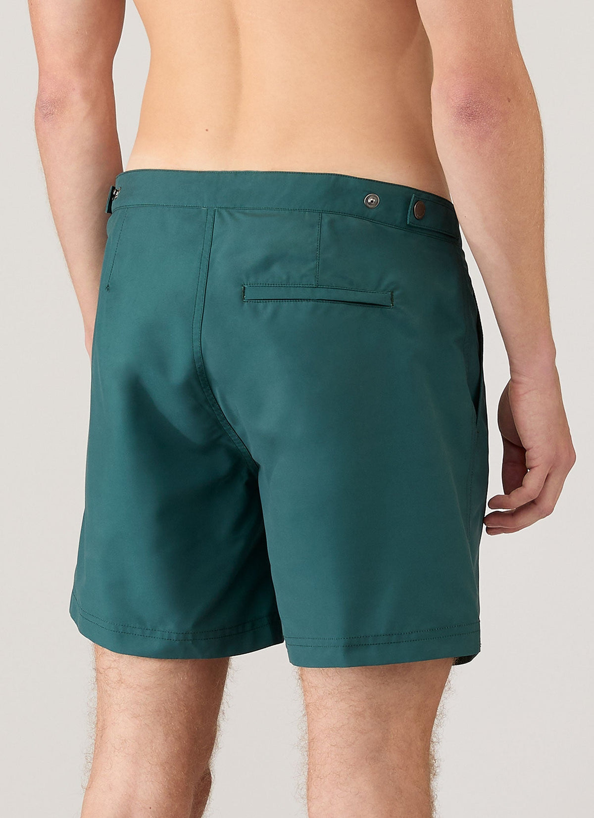 Mens Tailored Swim Shorts In Forest Mshr3704 Gnjd