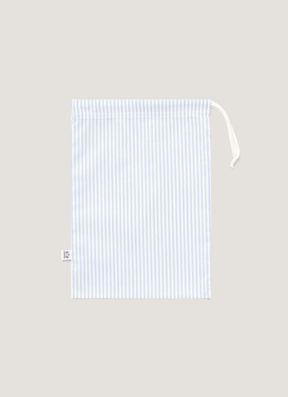 Mens Drawstring Swim Short In White Cool Blue Mshr3705S Stmj