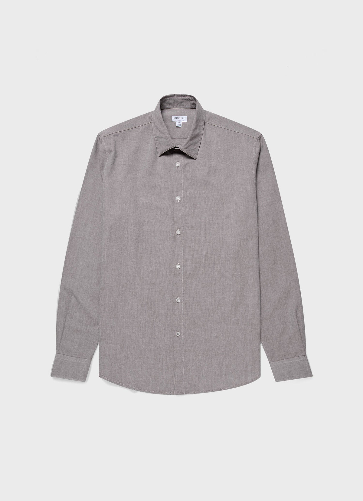 Mens Oxford Shirt In Light Khaki Msht2127 Gndx