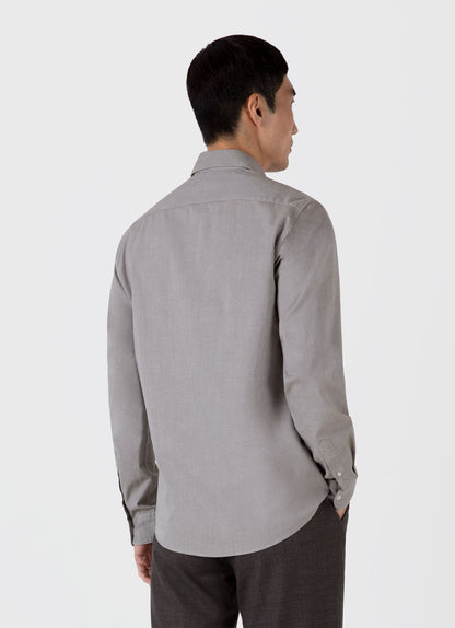 Mens Oxford Shirt In Light Khaki Msht2127 Gndx