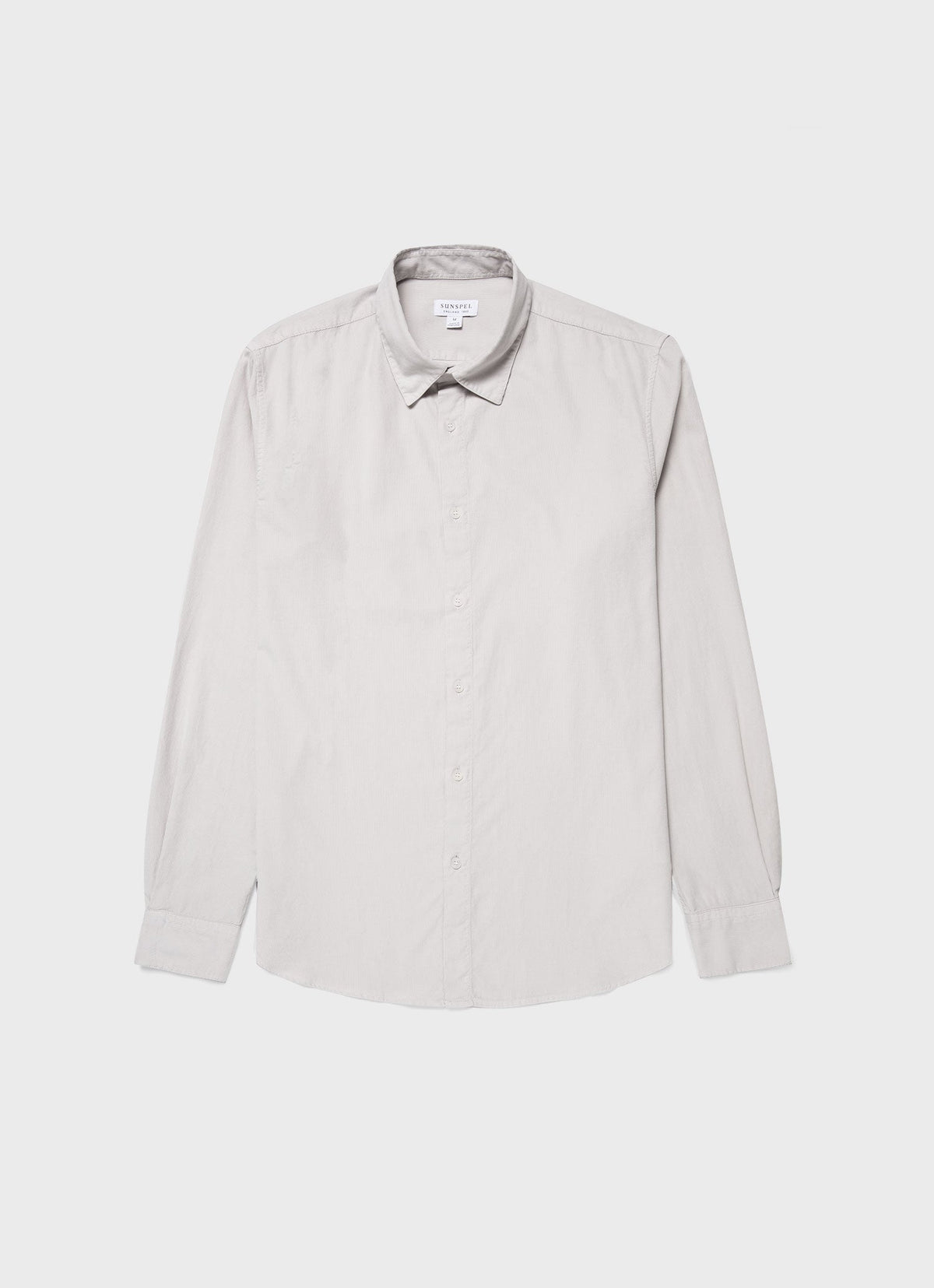 Mens Fine Cord Shirt In Putty Msht2058 Whhq