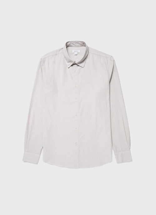 Mens Fine Cord Shirt In Putty Msht2058 Whhq