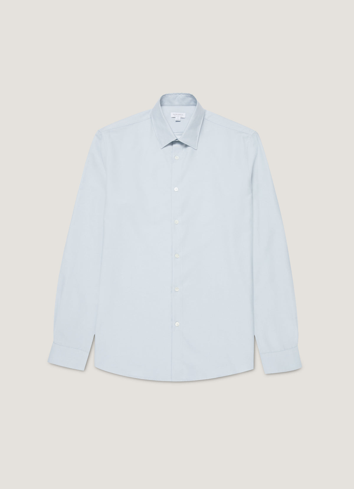 Men's Cotton Cashmere Shirt in Light Blue