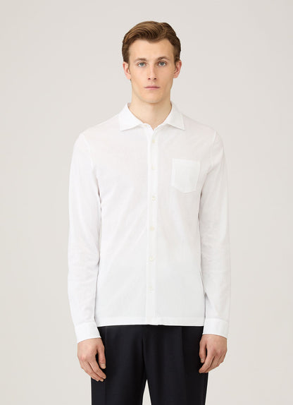 Mens Formal Riviera Shirt In White Msht2121 Whaa