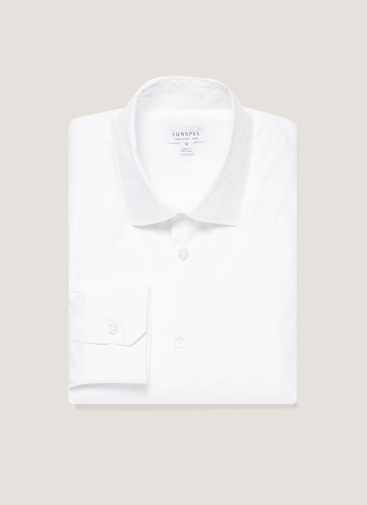 Mens Cotton Stretch Shirt In White Msht2123 Whaa