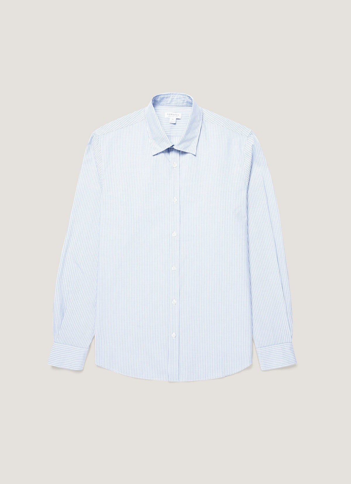 Mens Poplin Shirt In White Blue Navy Msht2153 Stoj
