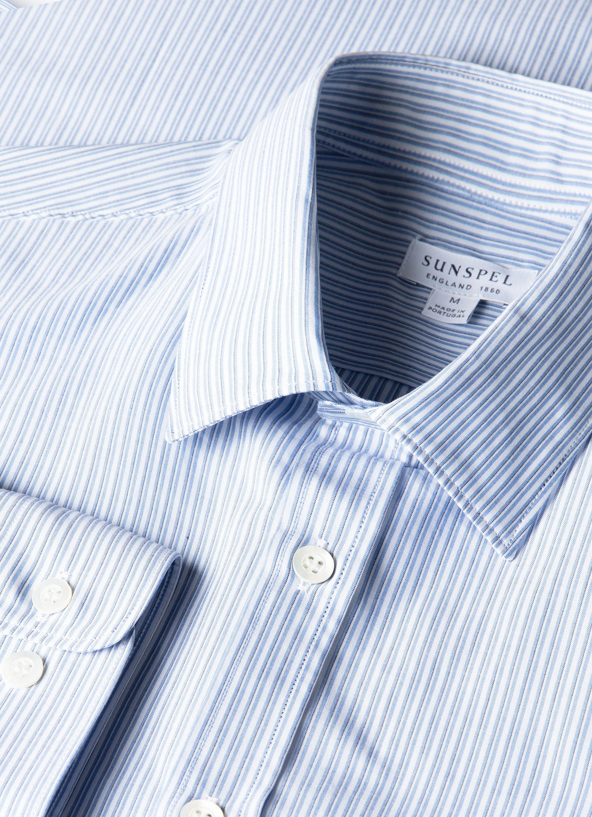 Mens Poplin Shirt In White Blue Navy Msht2153 Stoj