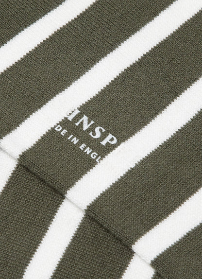 Mens Cotton Socks In Khaki Latte Msoc9276Brs Stnb