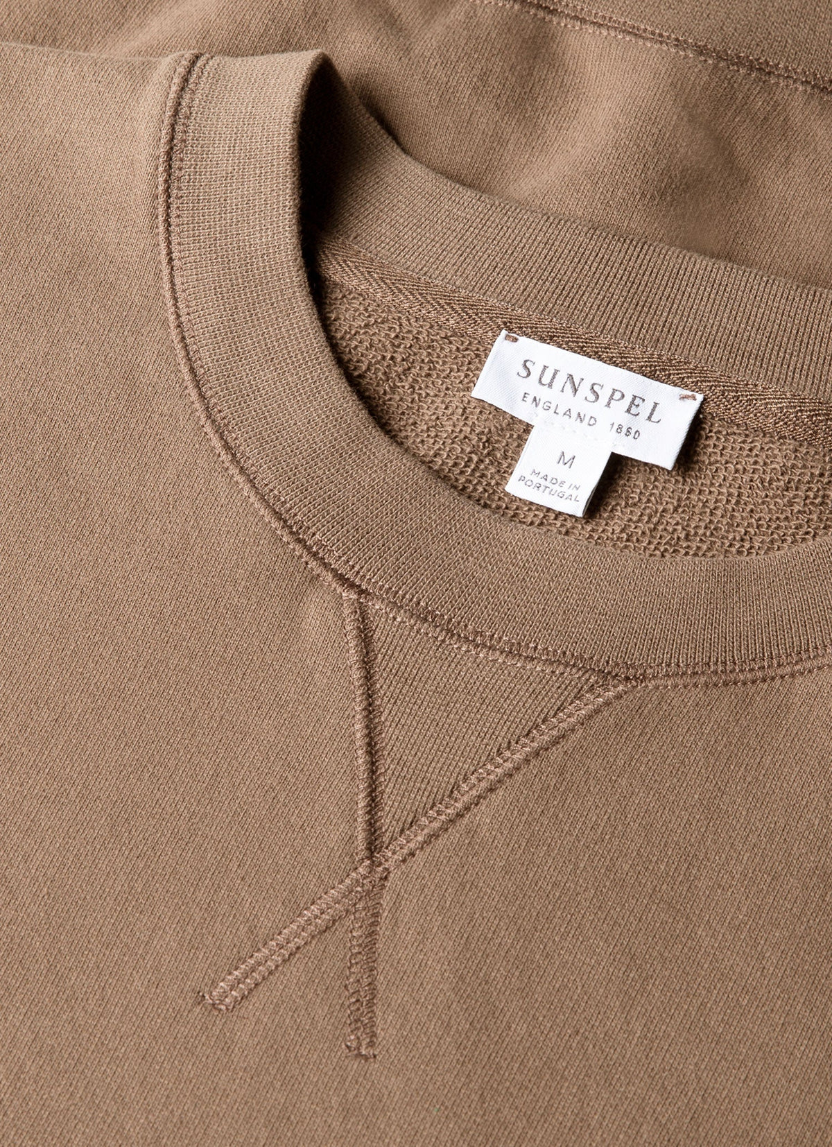 Mens Loopback Sweatshirt In Dark Cedar Mswe1516 Brgr
