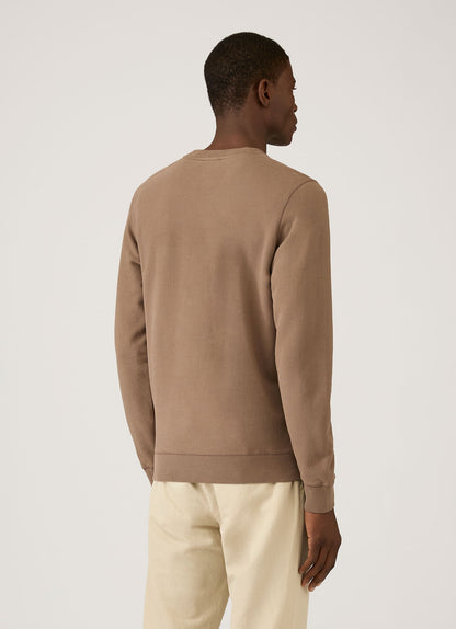 Mens Loopback Sweatshirt In Dark Cedar Mswe1516 Brgr