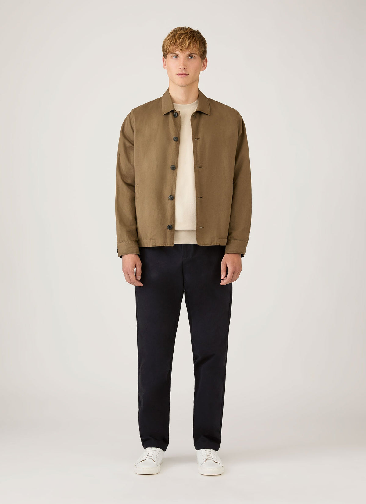 Mens Loopback Sweatshirt In Hazelwood Mswe1516 Brgt