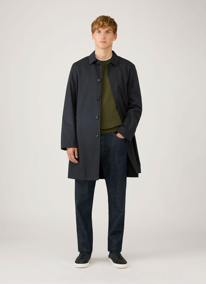 Mens Loopback Sweatshirt In Deep Olive Mswe1516 Gniz