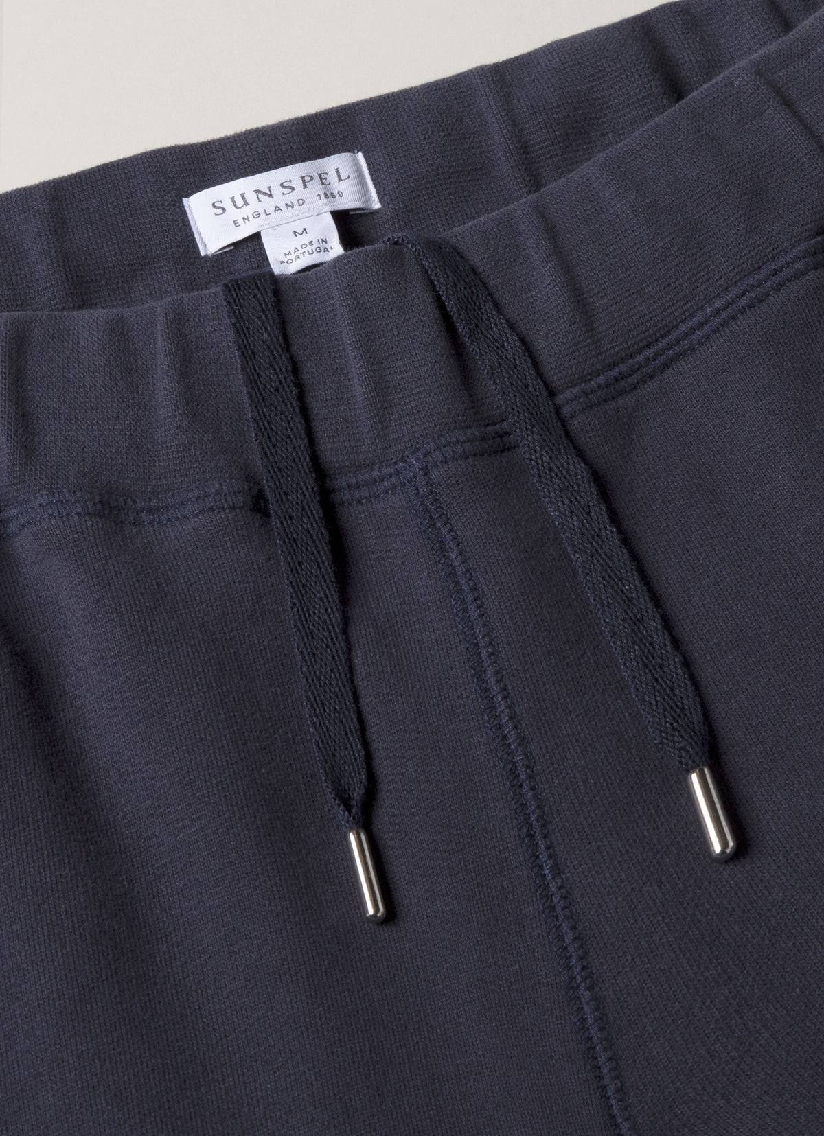 Mens Cotton Loopback Track Pant In Navy
