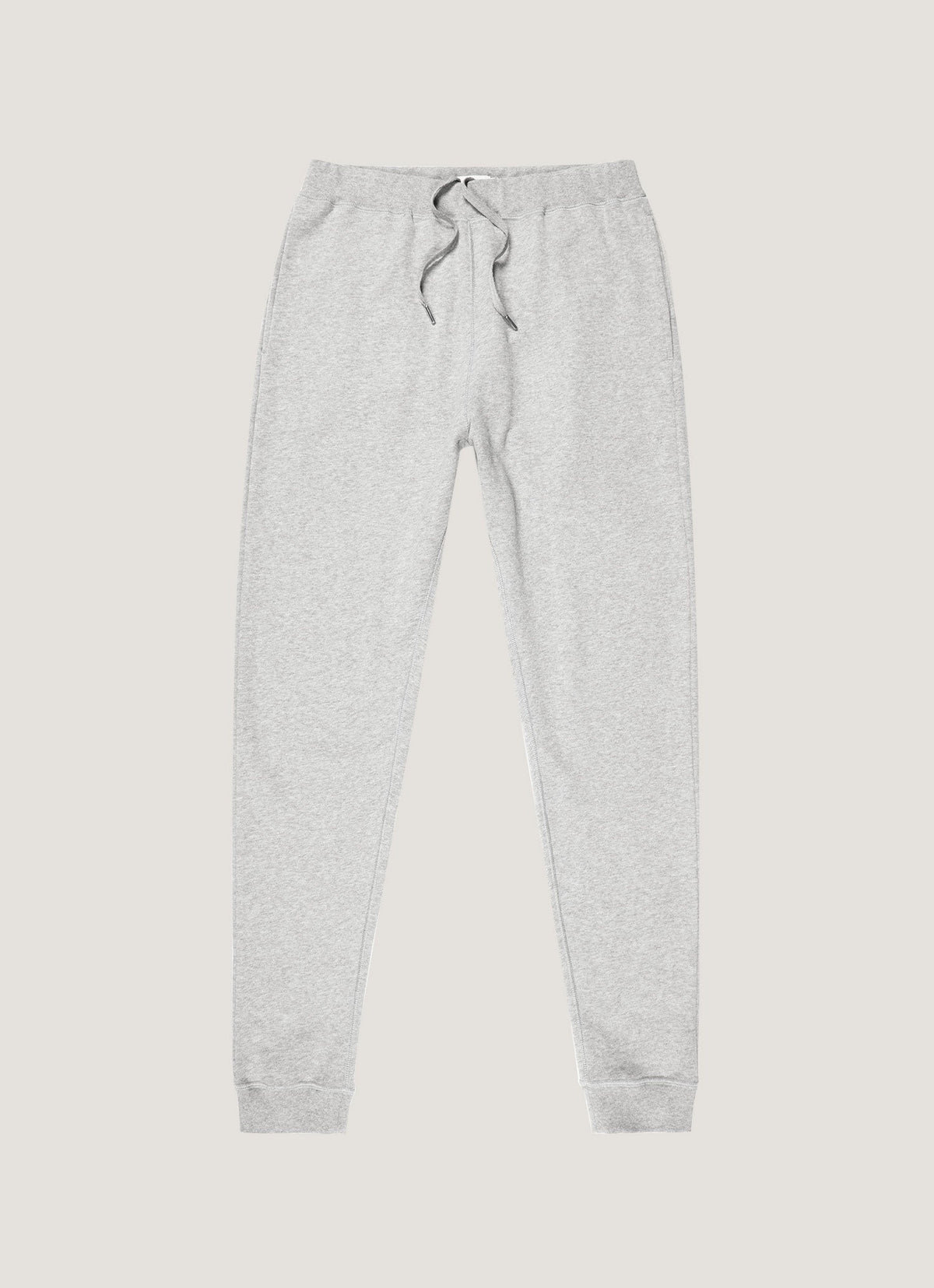 Mens Cotton Mouline Track Pant In Grey Melange Mtrs1513