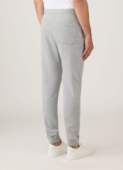 Mens Cotton Mouline Track Pant In Grey Melange Mtrs1513