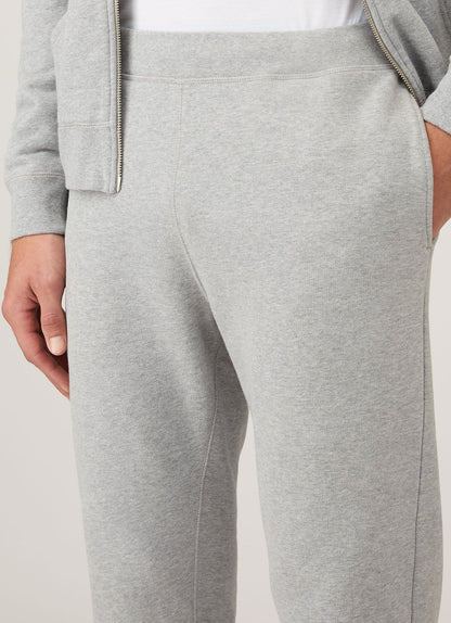 Mens Cotton Mouline Track Pant In Grey Melange Mtrs1513