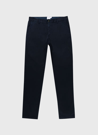 Mens Cotton Drill Regular Fit Chino Navy Mtrs3018