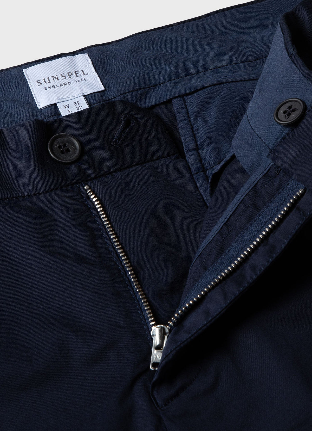 Mens Cotton Drill Regular Fit Chino Navy Mtrs3018