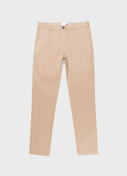 Mens Slim Fit Chino Stone