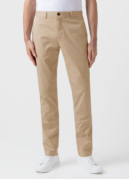 Mens Slim Fit Chino Stone