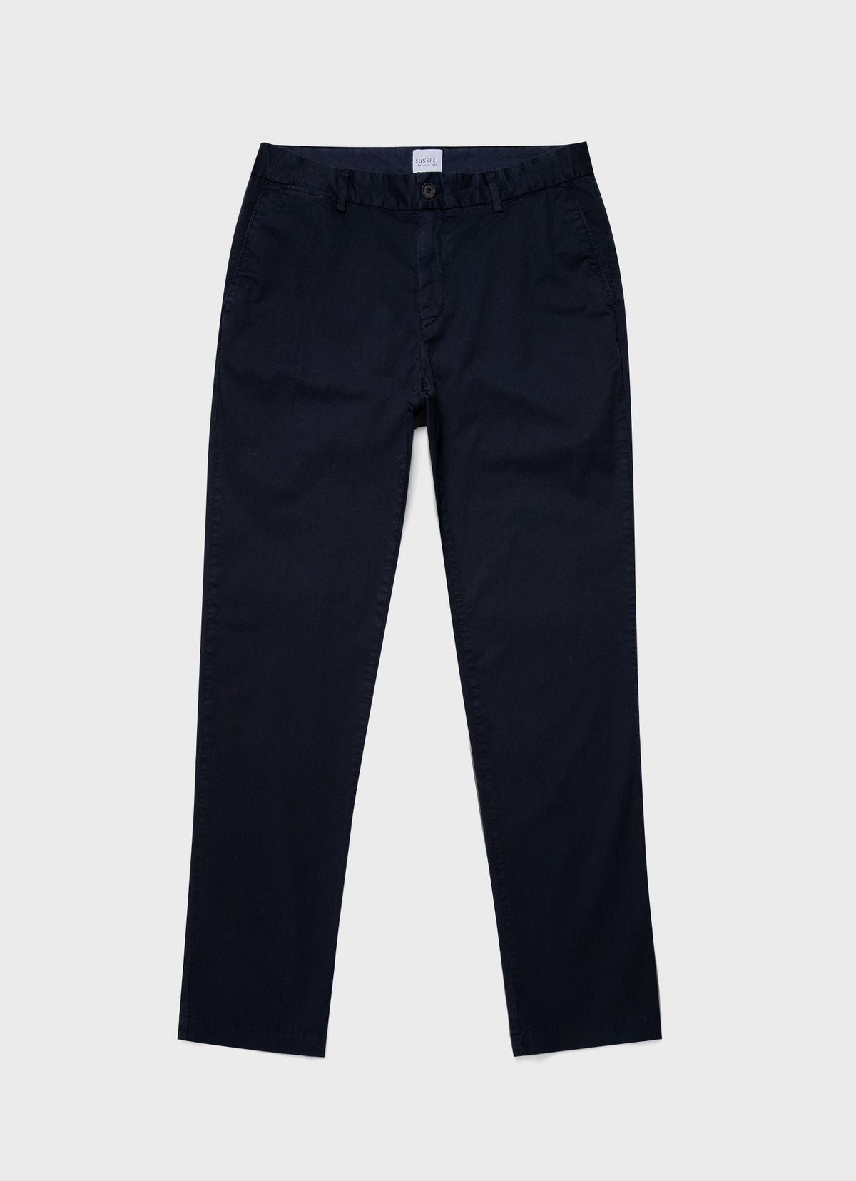 Mens Regular Fit Stretch Chino Navy