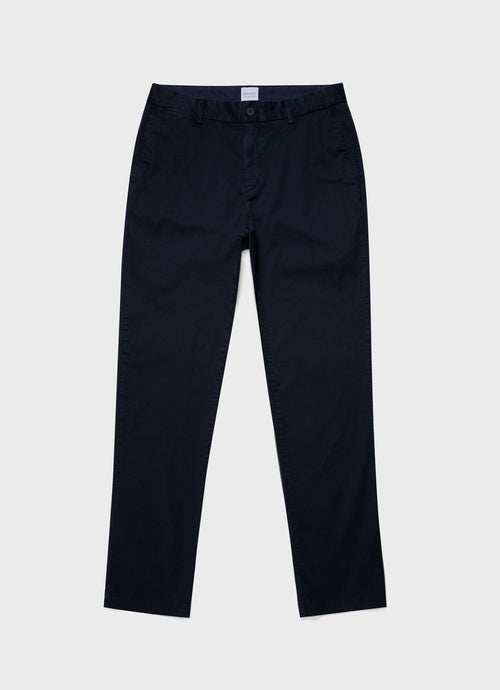 Mens Regular Fit Stretch Chino Navy