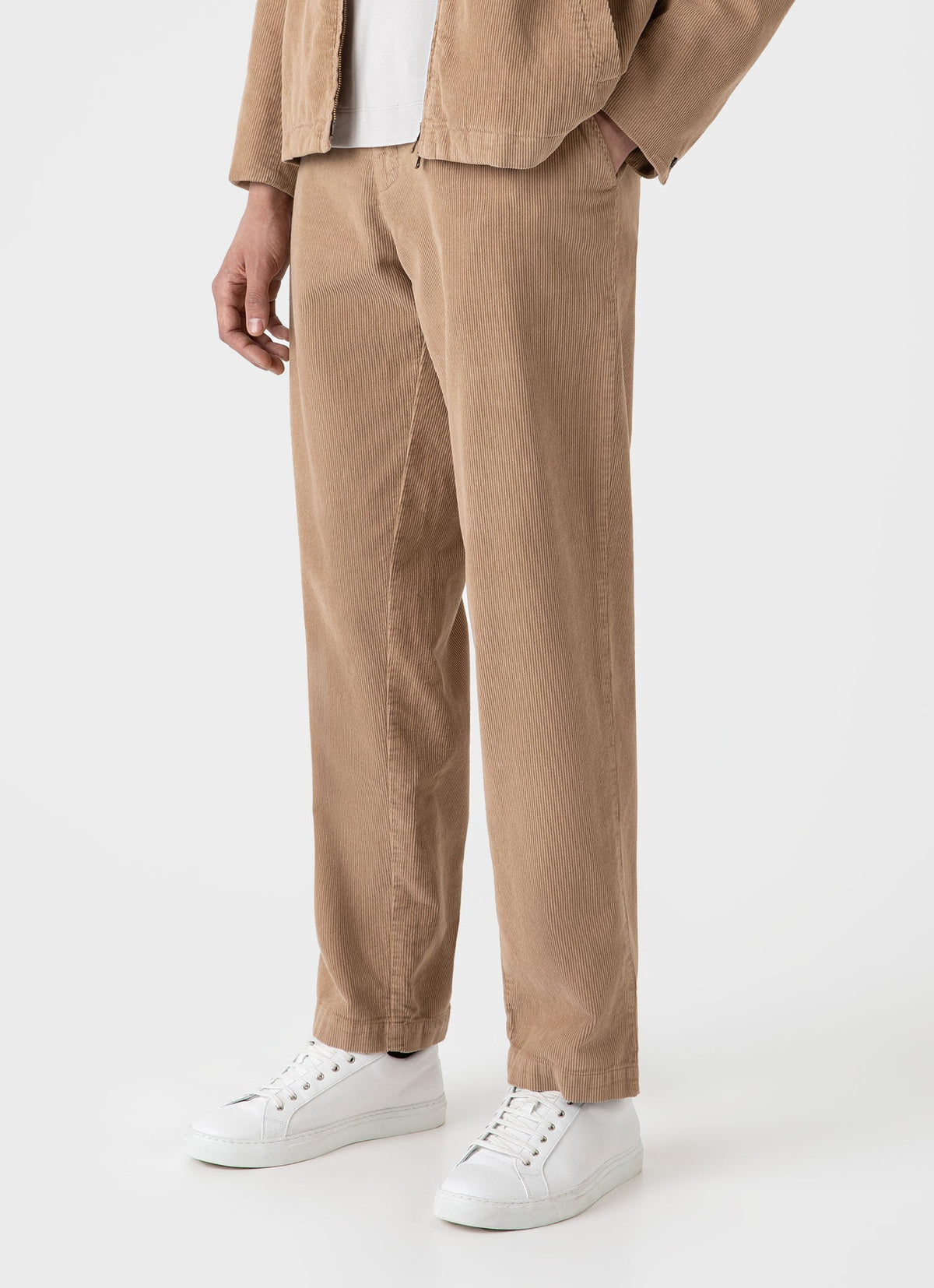 Mens Cord Chore Trouser In Sandstone Mtrs3099 Brfc