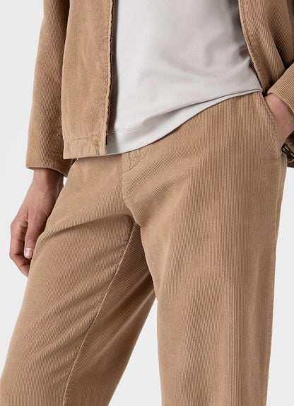 Mens Cord Chore Trouser In Sandstone Mtrs3099 Brfc