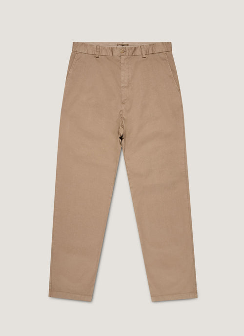 Mens Regular Fit Chino In Dark Stone Mtrs3113 Whdc