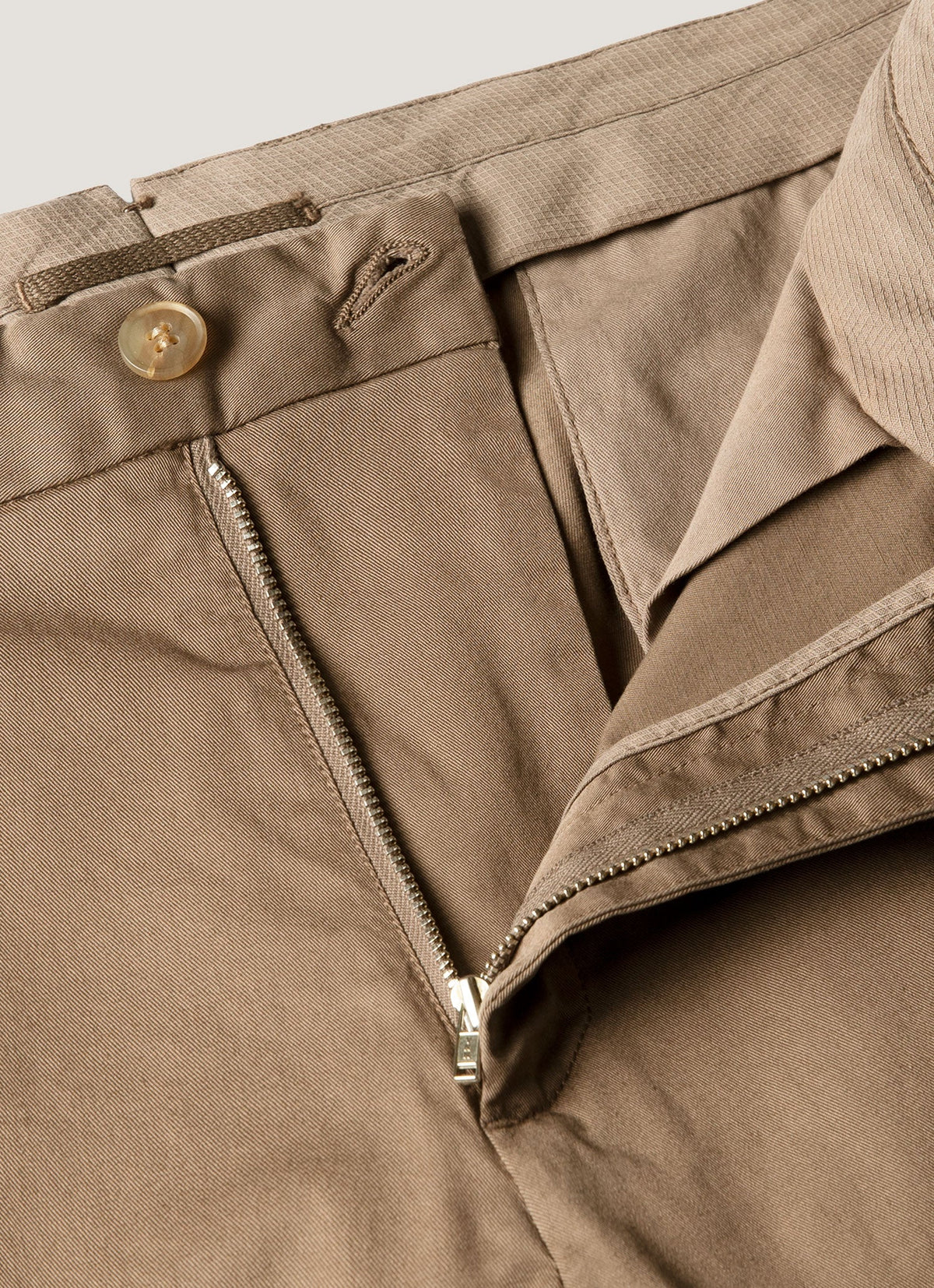 Mens Regular Fit Chino In Dark Stone Mtrs3113 Whdc