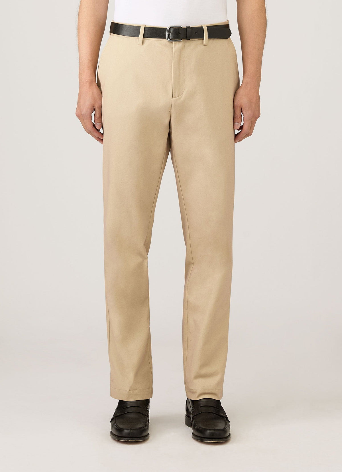 Mens Cotton Drill Trouser In Light Stone Mtrs3129 Whbs