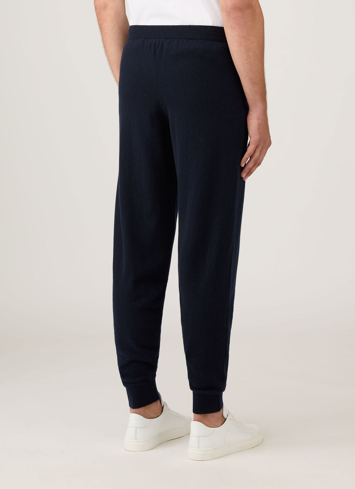 Mens Cashmere Lounge Pant In Navy Mtrs8301 Buaa