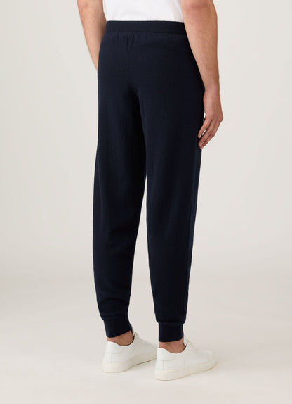 Mens Cashmere Lounge Pant In Navy Mtrs8301 Buaa